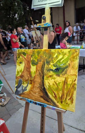 Amanda Foster · AB2797-2-3 · Round 2 Easel 3