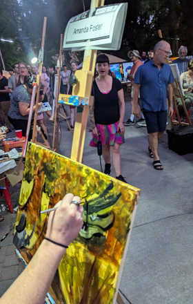 Amanda Foster · AB2797-2-3 · Round 2 Easel 3