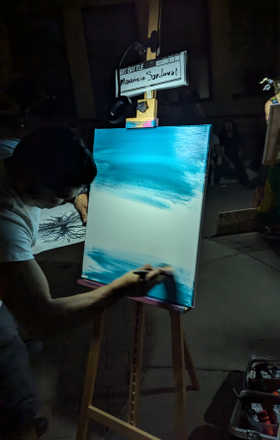 Mauricio Sandoval · AB2797-3-1 · Round 3 Easel 1