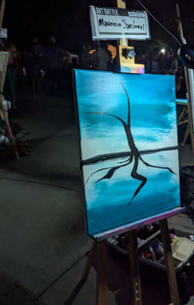 Mauricio Sandoval · AB2797-3-1 · Round 3 Easel 1