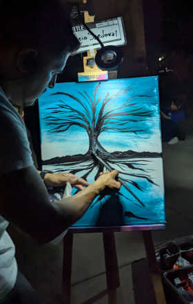 Mauricio Sandoval · AB2797-3-1 · Round 3 Easel 1