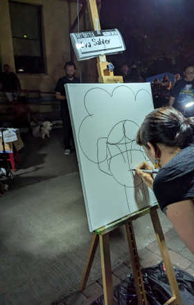 Eva Salyer · AB2797-3-2 · Round 3 Easel 2