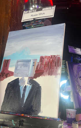 Rosie Wick · AB2800-1-4 · Round 1 Easel 4