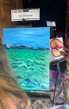 Jan Simmala · AB2804-1-2 · Round 1 Easel 2