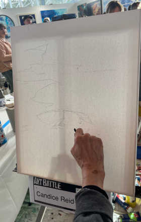 Candice Reid-Latimer · AB2805-2-3 · Round 2 Easel 3