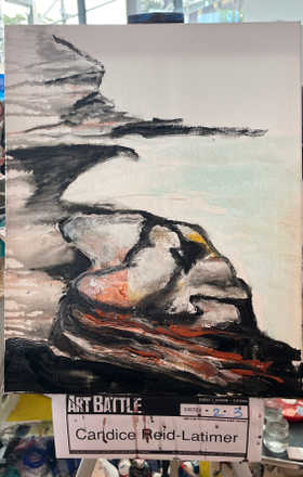 Candice Reid-Latimer · AB2805-2-3 · Round 2 Easel 3