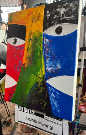 Jacinta Mwangi · AB2805-3-2 · Round 3 Easel 2