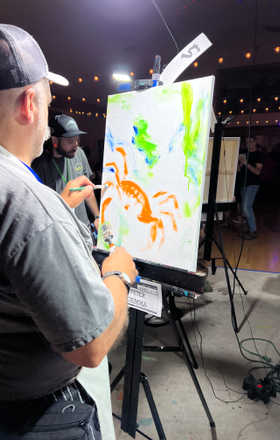 Peter Gemma · AB2811-1-5 · Round 1 Easel 5