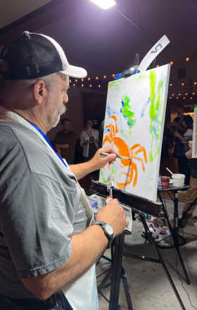 Peter Gemma · AB2811-1-5 · Round 1 Easel 5