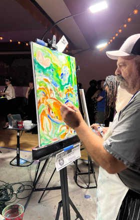 Peter Gemma · AB2811-1-5 · Round 1 Easel 5