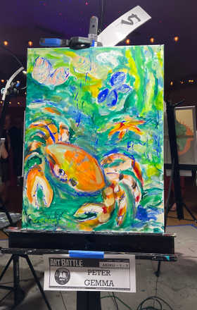 Peter Gemma · AB2811-1-5 · Round 1 Easel 5