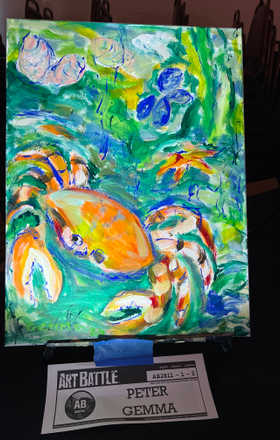 Peter Gemma · AB2811-1-5 · Round 1 Easel 5