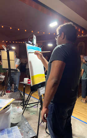 Niko Rodriguez · AB2811-2-6 · Round 2 Easel 6