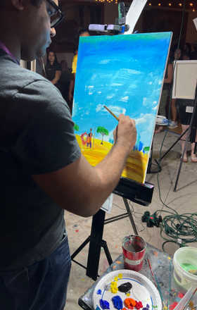 Niko Rodriguez · AB2811-2-6 · Round 2 Easel 6