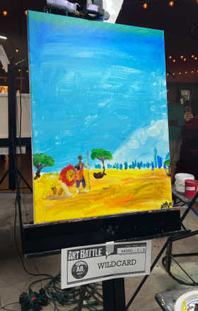 Niko Rodriguez · AB2811-2-6 · Round 2 Easel 6