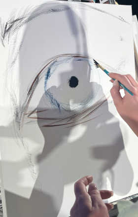 Hannah Gomora · AB2830-2-3 · Round 2 Easel 3