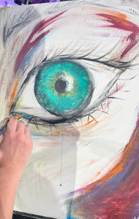 Hannah Gomora · AB2830-2-3 · Round 2 Easel 3