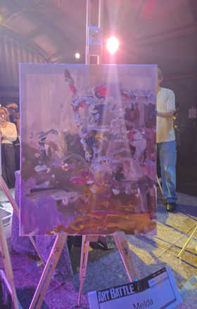 Melda · AB2831-2-3 · Round 2 Easel 3