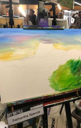 Samantha Spence · AB2833-1-4 · Round 1 Easel 4