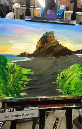 Samantha Spence · AB2833-1-4 · Round 1 Easel 4