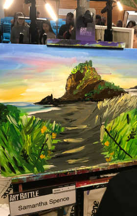 Samantha Spence · AB2833-1-4 · Round 1 Easel 4