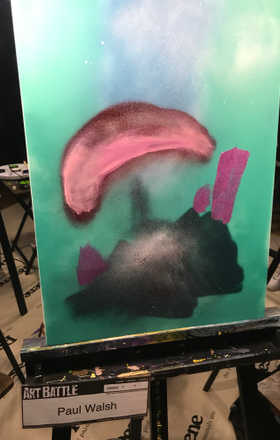 Paul Walsh · AB2833-2-1 · Round 2 Easel 1