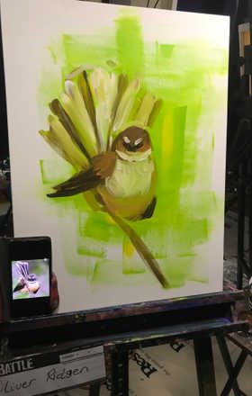 Oliver Ridgen · AB2833-3-2 · Round 3 Easel 2