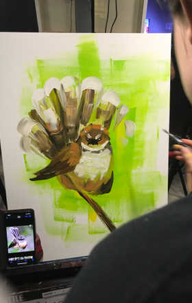 Oliver Ridgen · AB2833-3-2 · Round 3 Easel 2