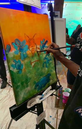 Janeil Foy · AB2835-2-4 · Round 2 Easel 4