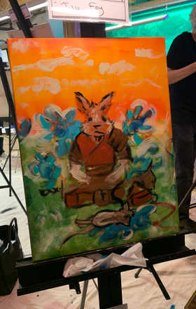 Janeil Foy · AB2835-2-4 · Round 2 Easel 4