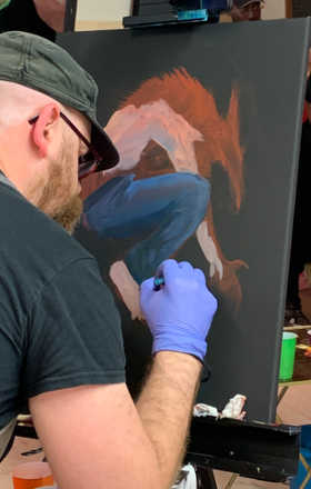 Jason Strutz · AB2835-3-1 · Round 3 Easel 1