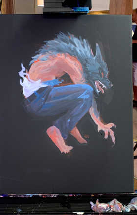 Jason Strutz · AB2835-3-1 · Round 3 Easel 1