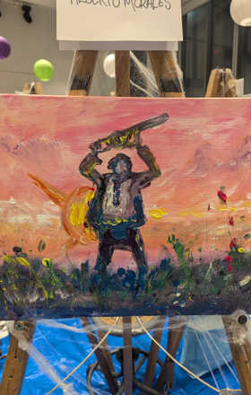 Alberto Morales · AB2836-2-5 · Round 2 Easel 5