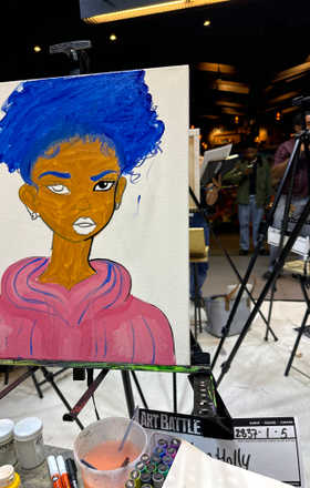 Milan Holly · AB2837-1-5 · Round 1 Easel 5