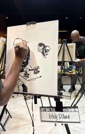 Kenly Dillard · AB2837-1-6 · Round 1 Easel 6