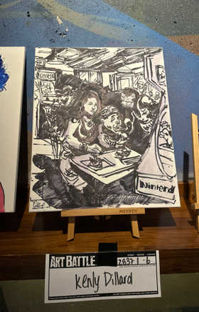 Kenly Dillard · AB2837-1-6 · Round 1 Easel 6