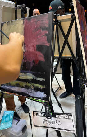 Mary Morekas · AB2837-3-1 · Round 3 Easel 1