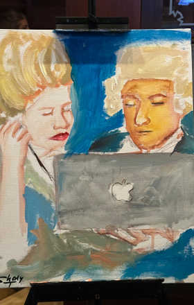 Sherly Torres · AB2841-1-1 · Round 1 Easel 1