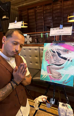 Cali Tats · AB2841-2-3 · Round 2 Easel 3