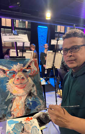 Alexis Valerio · AB2846-2-2 · Round 2 Easel 2