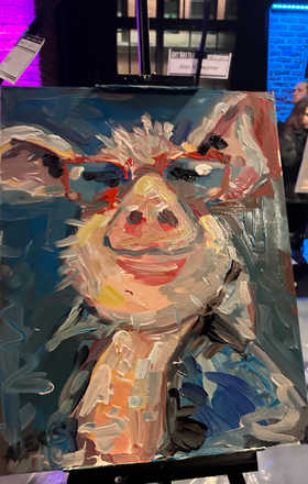 Alexis Valerio · AB2846-2-2 · Round 2 Easel 2