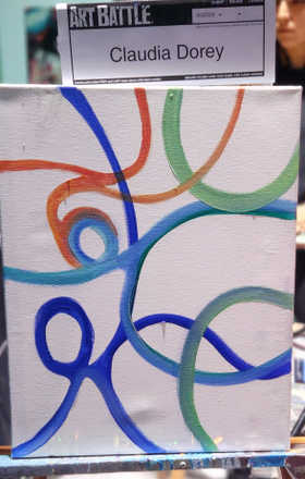 Claudia Dorey · AB2856-2-1 · Round 2 Easel 1