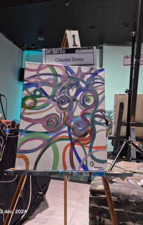 Claudia Dorey · AB2856-2-1 · Round 2 Easel 1