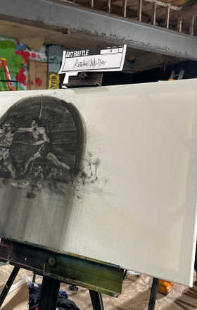 Andre Miller · AB2861-3-1 · Round 3 Easel 1