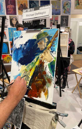 Michael DeMeglio · AB2863-1-1 · Round 1 Easel 1