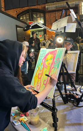 Meg · AB2875-1-5 · Round 1 Easel 5