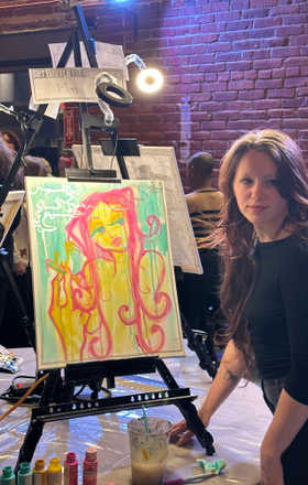 Meg · AB2875-1-5 · Round 1 Easel 5