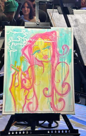 Meg · AB2875-1-5 · Round 1 Easel 5