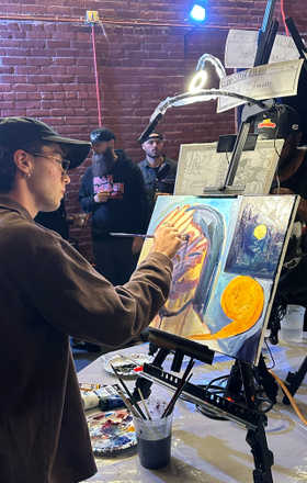 Elliot Stravato · AB2875-1-6 · Round 1 Easel 6