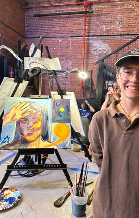 Elliot Stravato · AB2875-1-6 · Round 1 Easel 6